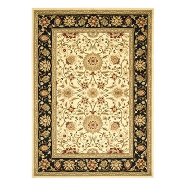 Safavieh Lyndhurst Ivory and Black Area Rug,LNH212B-8
