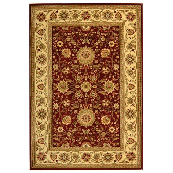 Safavieh Lyndhurst Red and Ivory Area Rug,LNH212F-8