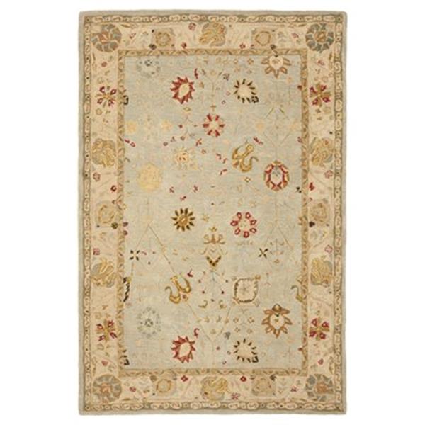 Safavieh Anatolia Grey Blue and Ivory Area Rug,AN559B-5