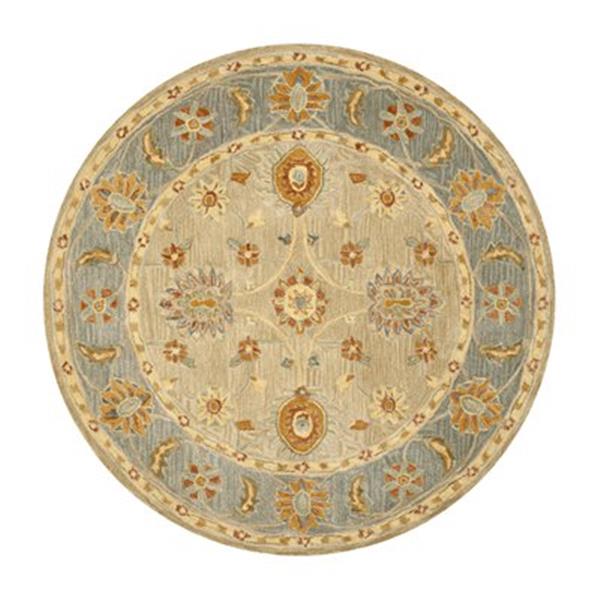 Safavieh AN561A Anatolia Taupe and Grey Area Rug,AN561A-6