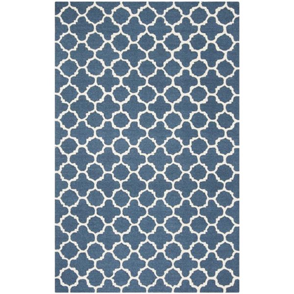 Safavieh Cambridge Navy and Ivory Area Rug,CAM130G-6