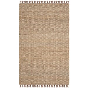 Safavieh NF455A Natural Fiber Area Rug, Natural / Multi,NF45