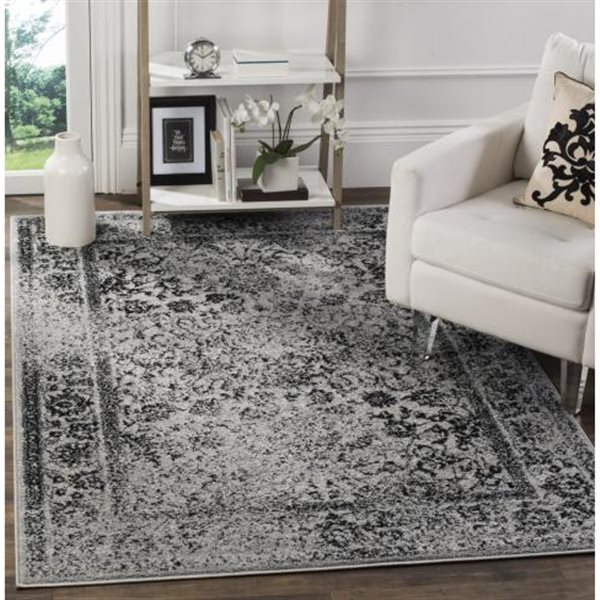 Safavieh Adirondack Grey and Black Area Rug,ADR109B-10