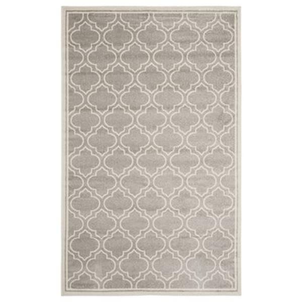 Safavieh AMT412B Amherst Light Grey and Ivory Area Rug,AMT41