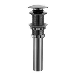 Valley Affordable Luxury 7.8-in Burshed Nickel Pop-Up Drain without Overflow