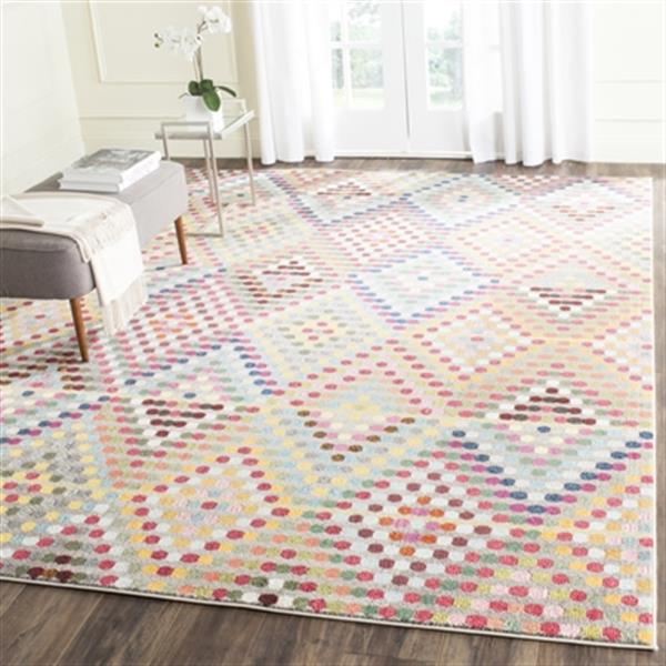 Safavieh Monaco Multicolor and Beige Area Rug,MNC204F-8