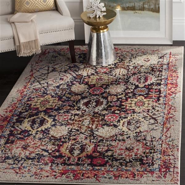 Safavieh Monaco Grey Multicolor Area Rug,MNC206G-10