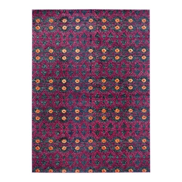Safavieh Monaco Pink Multicolor Area Rug,MNC213D-8