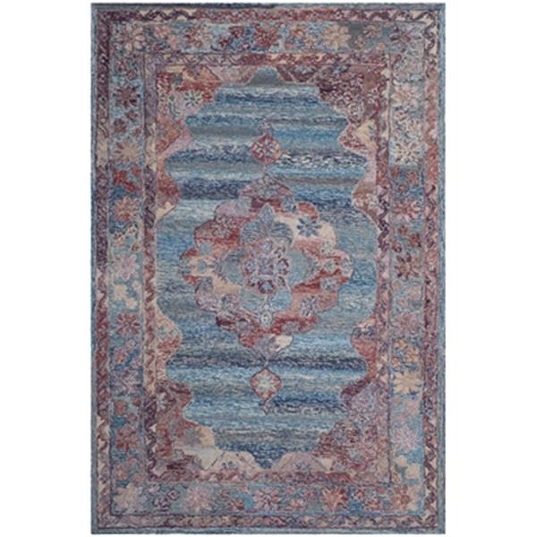 Safavieh Vintage Oushak Hand-Tufted Blue Area Rug,VOS740A-6