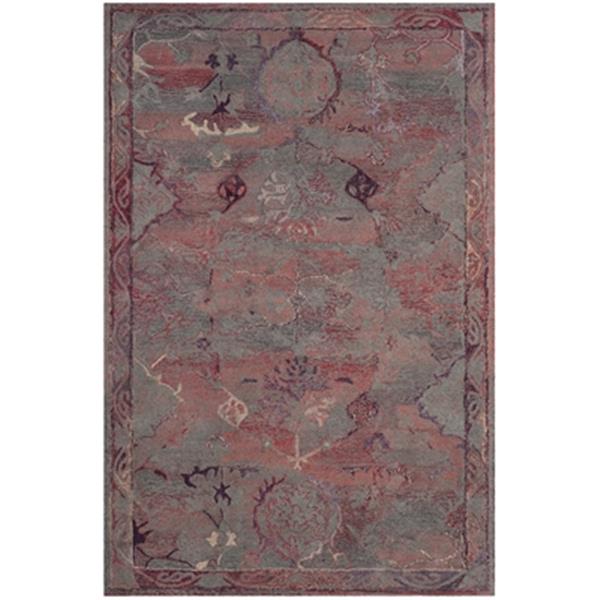 Safavieh Vintage Oushak Hand-Tufted Red Area Rug,VOS741C-6