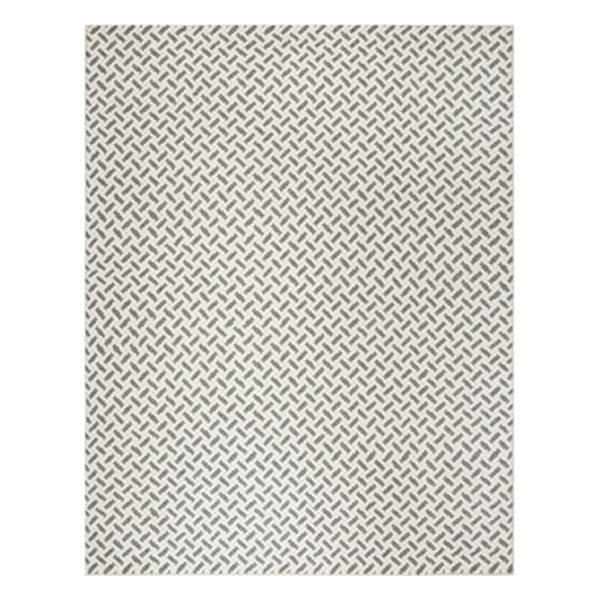 Safavieh Natura Grey and Ivory Diagonal Lines Hand Tufted Ar