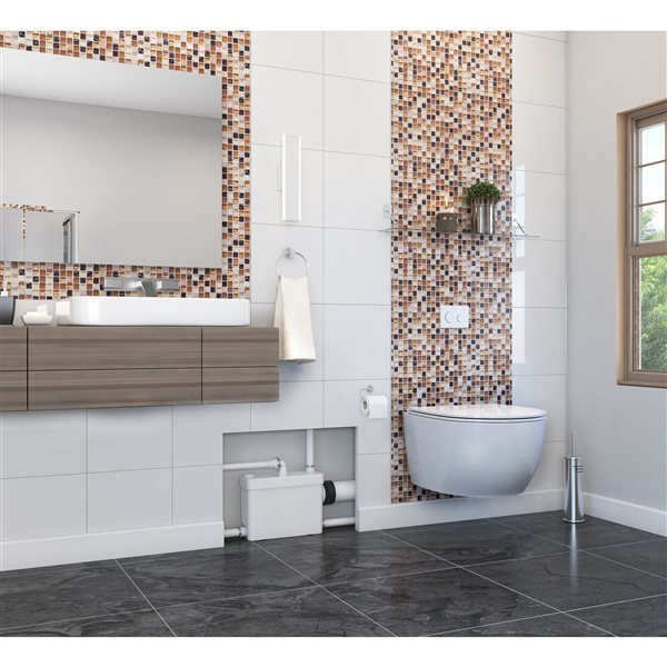 SNA Saniflo Sanipack Macerating Pump - White