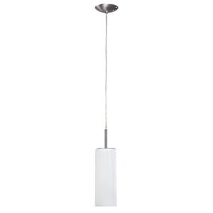Luminaire suspendu HELENA, Étain brossé, 4.75 pox 63 po