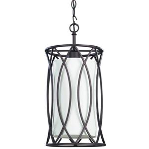 Canarm Ltd MONICA 8.375-in x 17-in Oil Rubbed Bronze Pendant Light