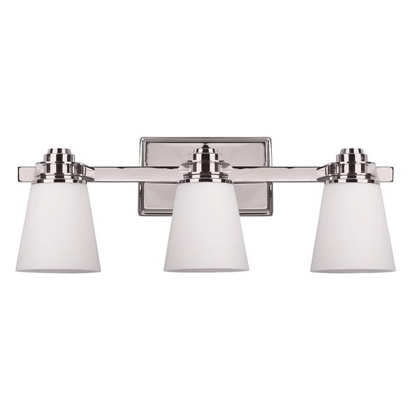 3 light vanity chrome