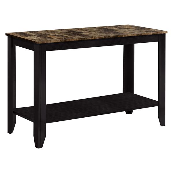 Monarch 44-in x 28.75-in Brown Composite Accent Table