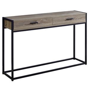 Monarch 48-in x 32-in Dark Taupe Composite Accent Table