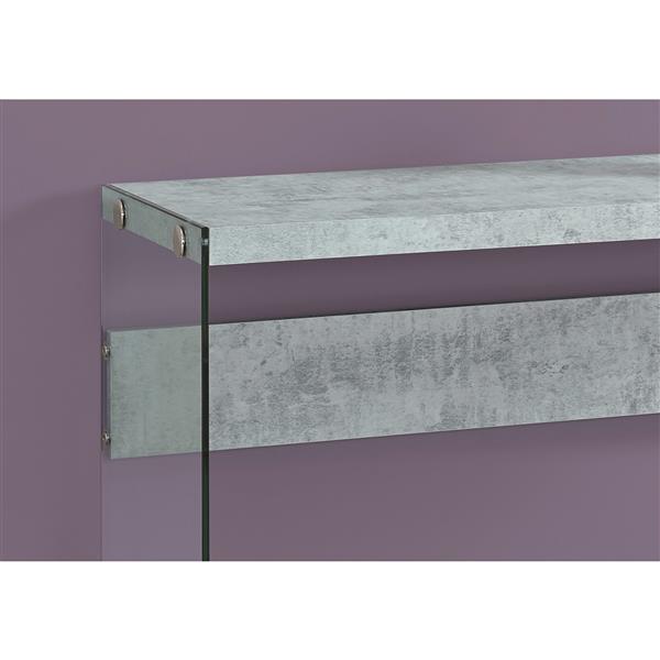 Monarch 44-in x 32-in Gray Accent Table