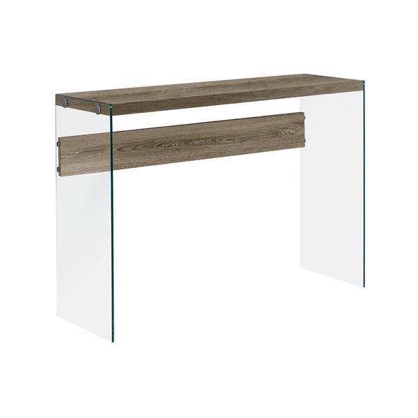 Monarch 44-in x 32-in Brown Composite Accent Table