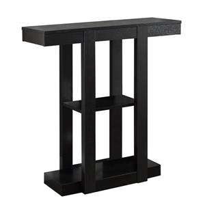 Table d'appoint Monarch, 31,5" x 34", composite, brun