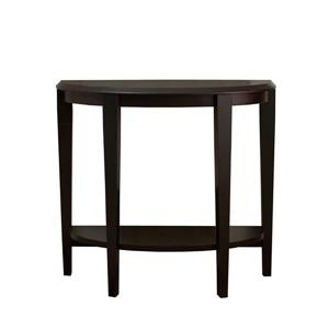 Table d'appoint Monarch, 36" x 32,5", composite, brun