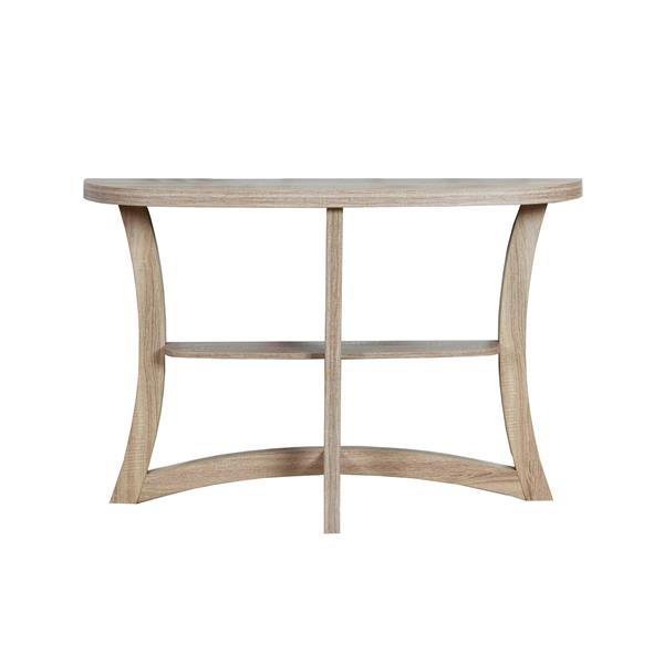 Table d'appoint Monarch, 32 po, composite, taupe foncé