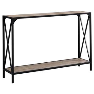 Monarch 48-in x 32-in Brown Composite Accent Table