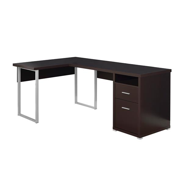 MONARCH SPECIALTIES Monarch Cuppuccino L-Shaped Computer Desk | RONA