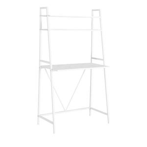Monarch Specialties 32-in x 60.25-in White Metal Ladder Style Computer Desk