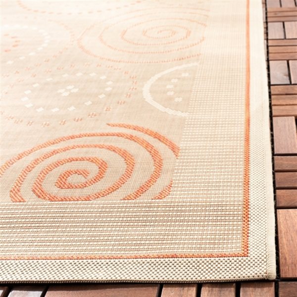 Safavieh CY1906-3201 Courtyard Indoor/Outdoor Area Rug,CY190