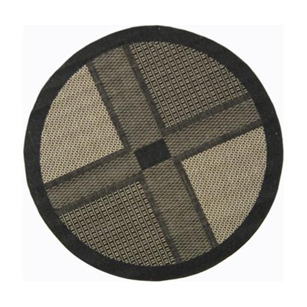 Safavieh CY1928-3908 Courtyard Indoor/Outdoor Area Rug, Blac