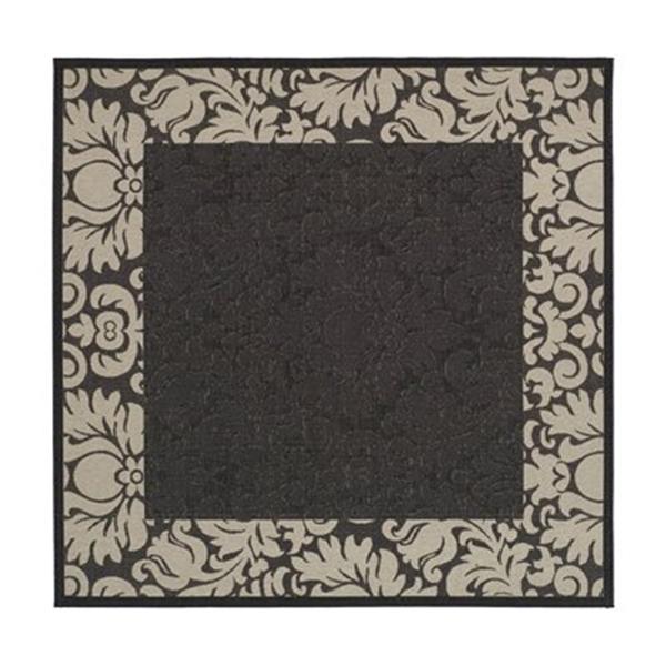 Safavieh CY2727-3908 Courtyard Indoor/Outdoor Area Rug, Blac