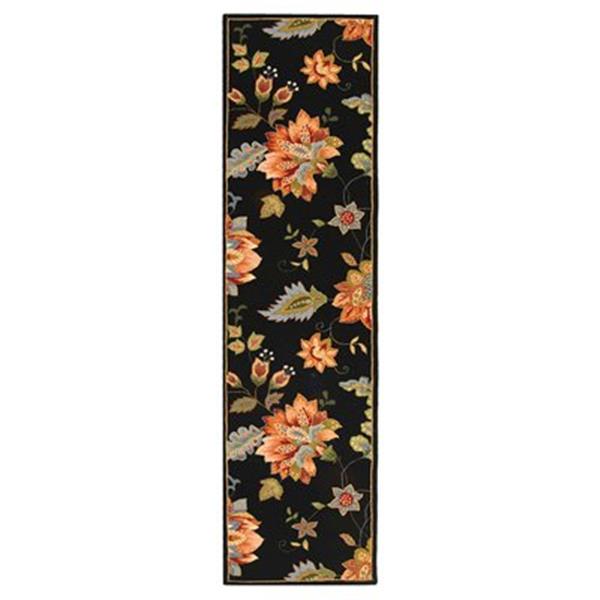 Safavieh Chelsea 2-ft-6-in X 10-ft Runner Rug (Black) HK306B-210 | RONA