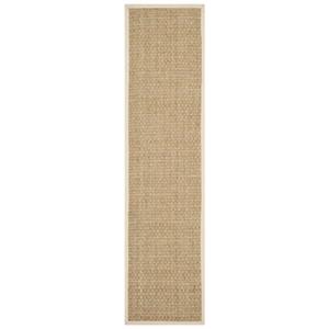 Safavieh Natural Fiber 2-ft-6-in X 14-ft Runner Rug (Natural/Beige)