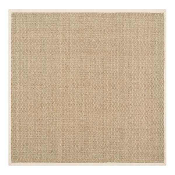 Safavieh Natural Fiber Natural and Beige Area Rug,NF114A-6SQ