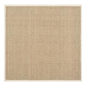 Safavieh Natural Fiber Natural and Beige Area Rug,NF114A-6SQ