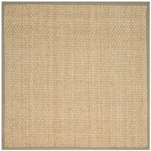 Safavieh Natural Fiber Beige and Olive Area Rug,NF114G-6SQ