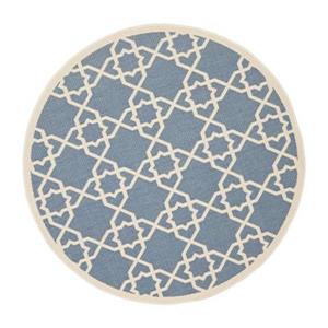 Safavieh CY6032-243 Courtyard Indoor/Outdoor Area Rug, Blue/