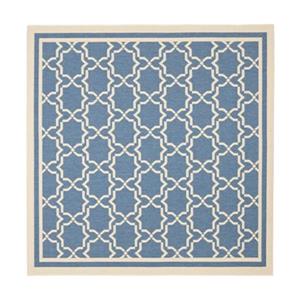 Safavieh CY6916-243 Courtyard Indoor/Outdoor Area Rug, Blue/