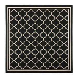 Safavieh CY6918-226 Courtyard Indoor/Outdoor Area Rug, Black