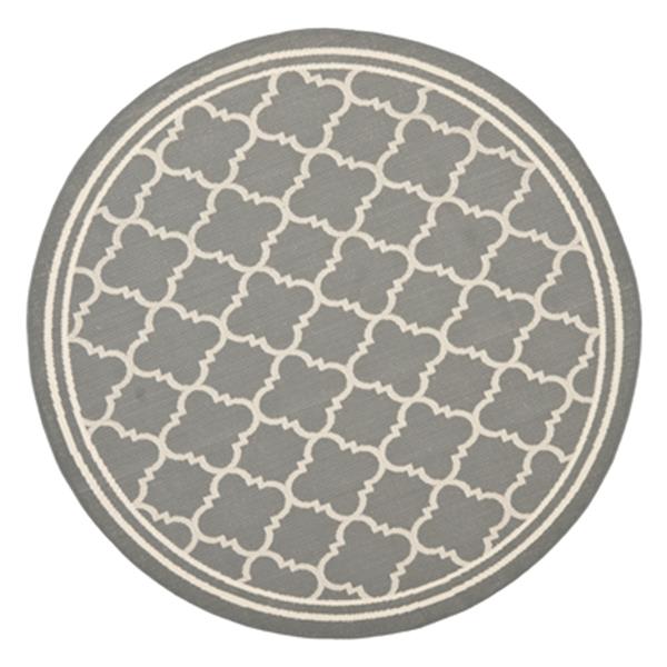 Safavieh CY6918-246 Courtyard Indoor/Outdoor Area Rug, Anthr