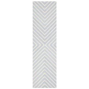 Safavieh Cambridge 2-ft-6-in X 12-ft Runner Rug (Light Blue/Ivory)