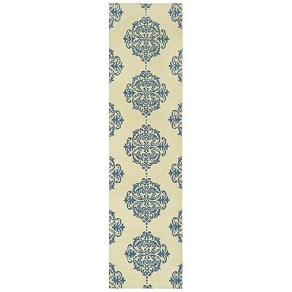 Safavieh Chelsea 2-ft-6-in X 10-ft Runner Rug (Ivory/Blue)