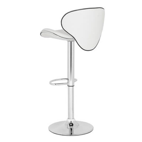 Safavieh Shambi 20.10-in White PVC Bar Stool