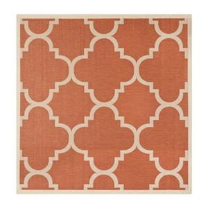 Safavieh Courtyard Terracotta Area Rug,CY6243-241-7SQ