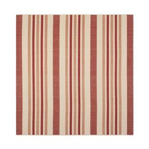 Safavieh CY7062-238A21 Courtyard Beige and Red Area Rug,CY70