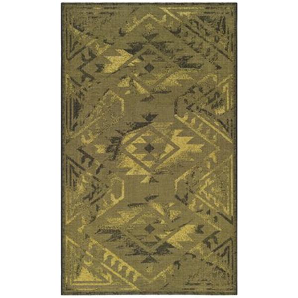 Safavieh PAL122-56C10 Palazzo Area Rug, Black / Green,PAL122