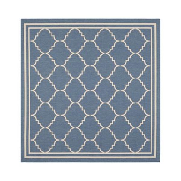 Safavieh CY6889-243 Courtyard Blue and Beige Area Rug,CY6889