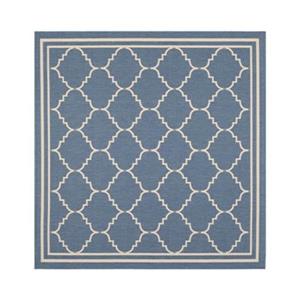 Safavieh CY6889-243 Courtyard Blue and Beige Area Rug,CY6889