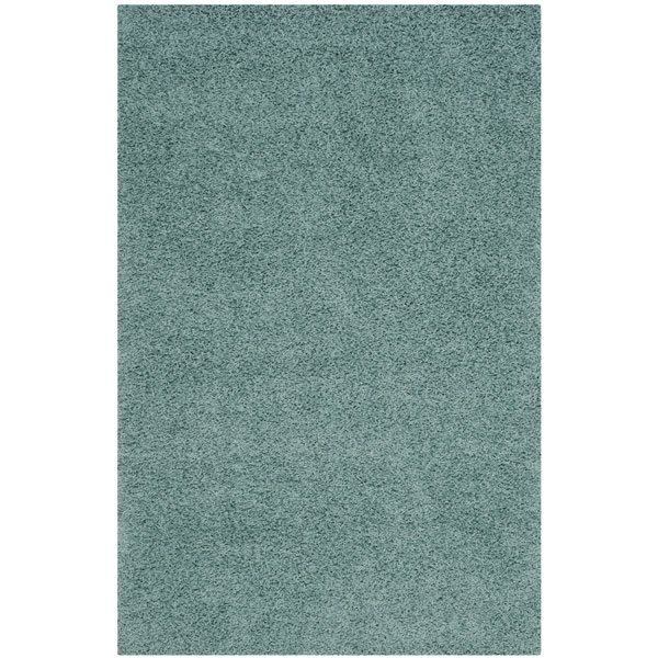 Safavieh SGA119D Athens Shag Seafoam Area Rug,SGA119D-5